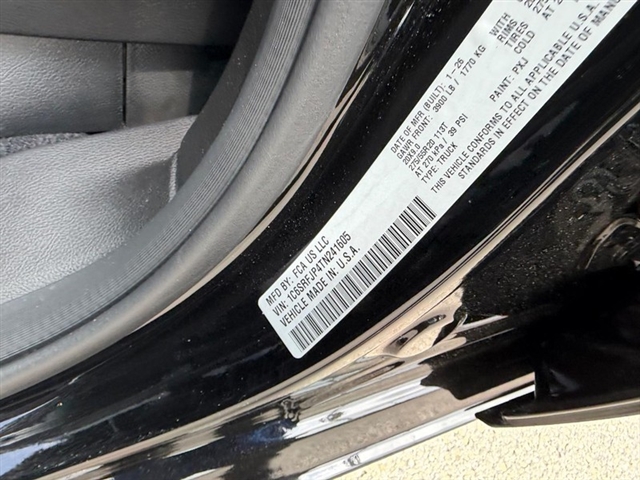 2026 RAM 1500 Laramie:26-092