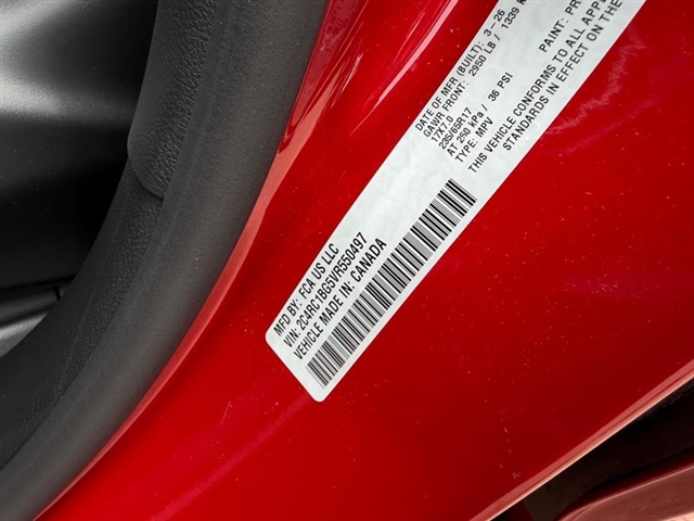 2027 Chrysler Pacifica Select:27-001