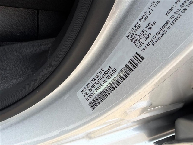 2026 RAM 1500 Laramie:26-153