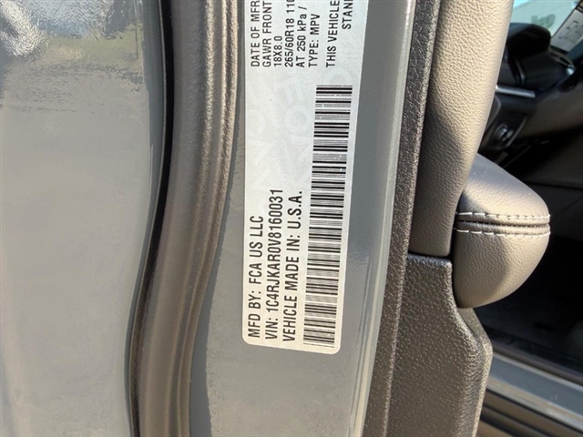 2027 Jeep Grand Cherokee L Altitude:27-030