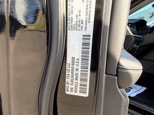 2027 Jeep Grand Cherokee L Altitude:27-035