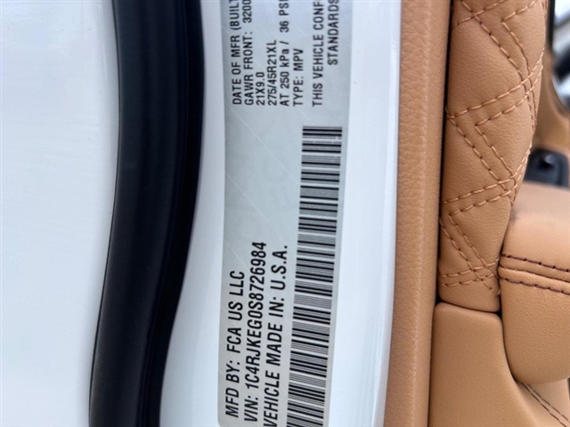 2025 Jeep Grand Cherokee L Summit Reserve