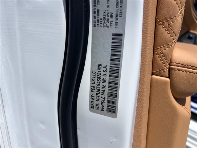 2025 Jeep Grand Cherokee L Summit Reserve