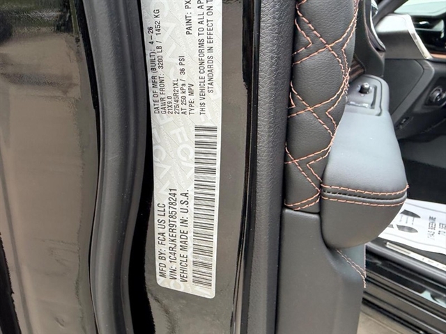 2026 Jeep Grand Cherokee L Summit:26-170