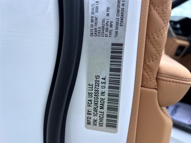2025 Jeep Grand Cherokee L Summit Reserve