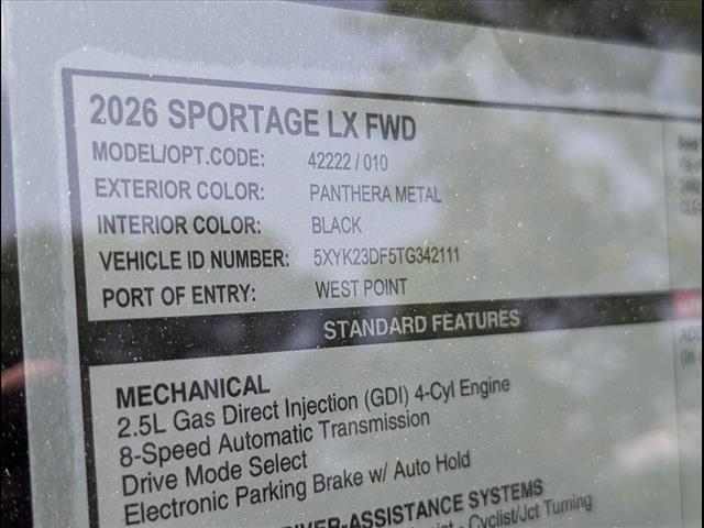 2026 Kia Sportage LX