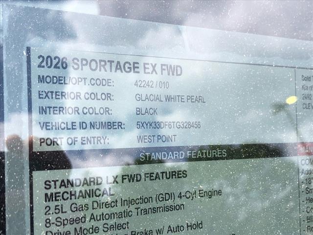 2026 Kia Sportage EX