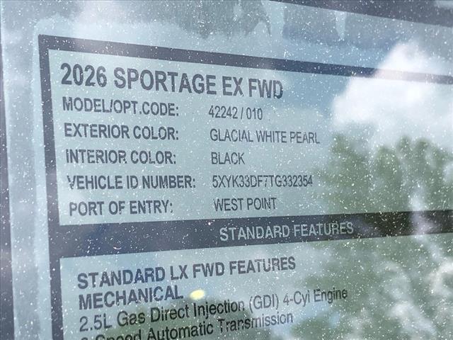 2026 Kia Sportage EX