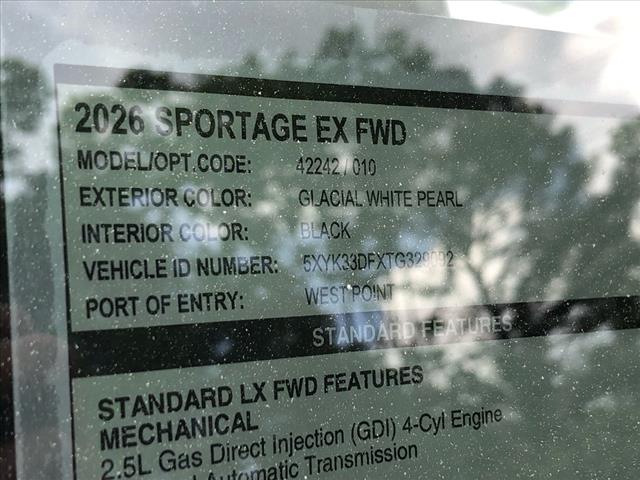 2026 Kia Sportage EX