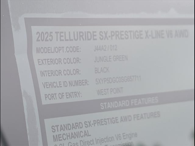 2025 Kia Telluride SX-Prestige X-Line