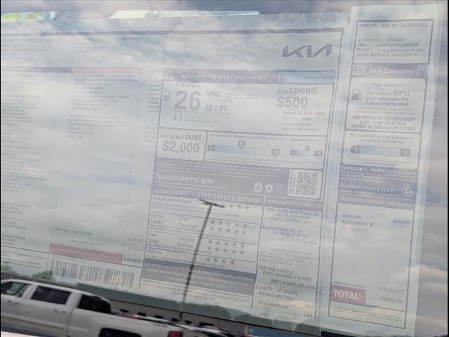 2025 Kia Sportage X-Pro Prestige