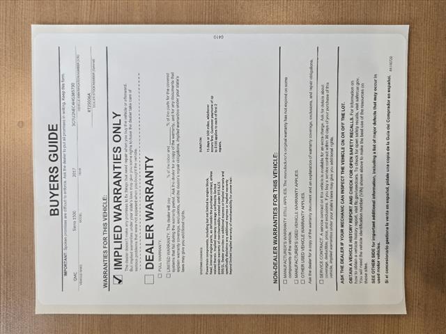 2017 GMC Sierra 1500 SLT