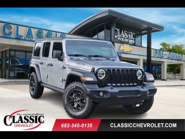 2020 Jeep Wrangler Unlimited Willys