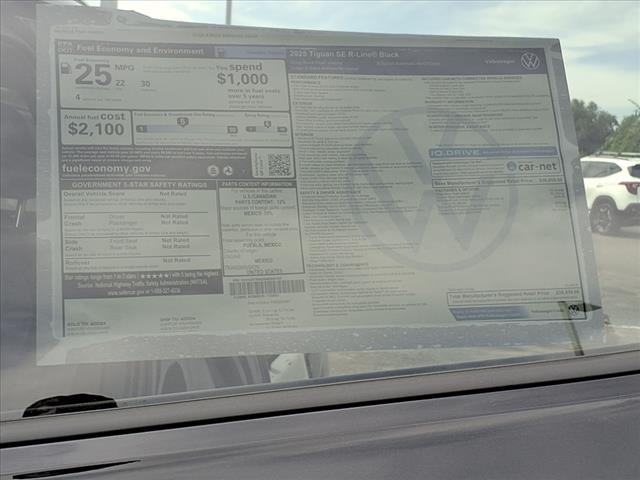2025 Volkswagen Tiguan SE R-Line Black 4Motion