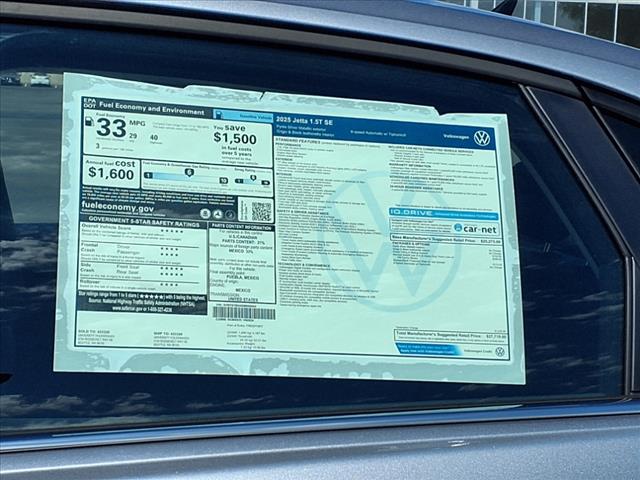 2025 Volkswagen Jetta SE