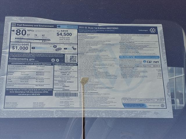 2025 Volkswagen ID.Buzz 1st Edition 4Motion