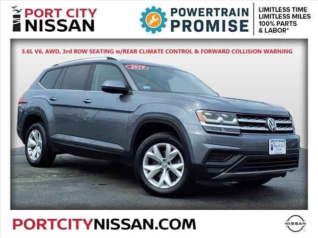 2019 Volkswagen Atlas V6 S 4Motion