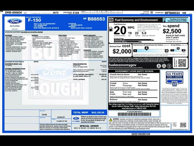 2021 Ford F-150 XL