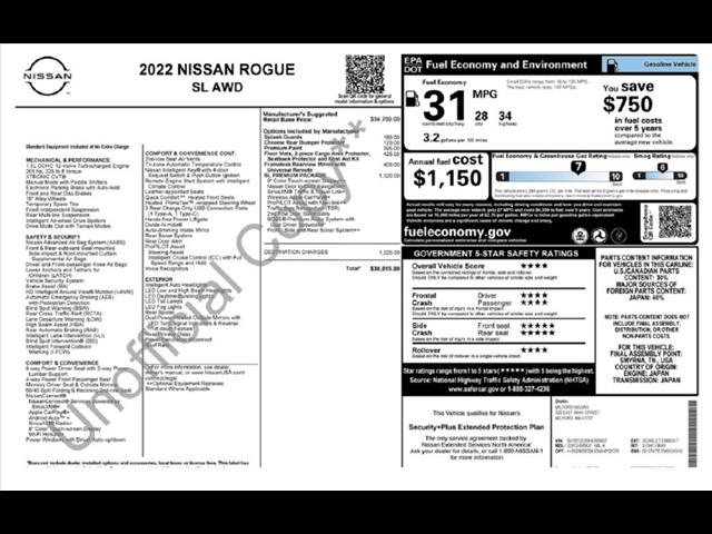 2022 Nissan Rogue SL