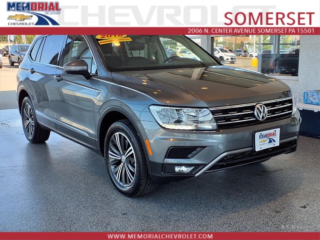 2018 Volkswagen Tiguan 2.0T SEL 4Motion