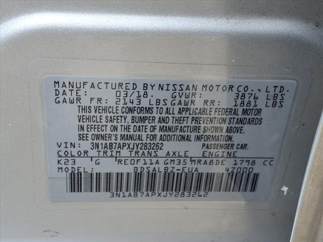 2018 Nissan Sentra S