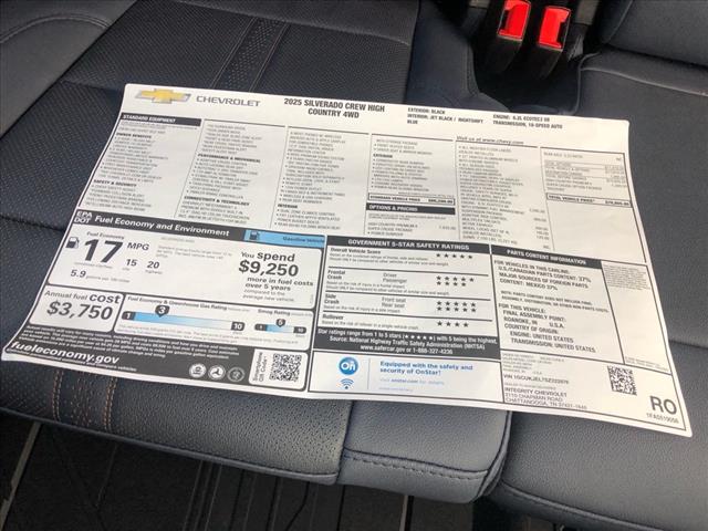2025 Chevrolet Silverado 1500 High Country