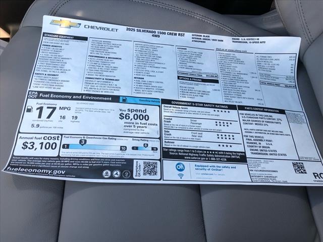 2025 Chevrolet Silverado 1500 RST