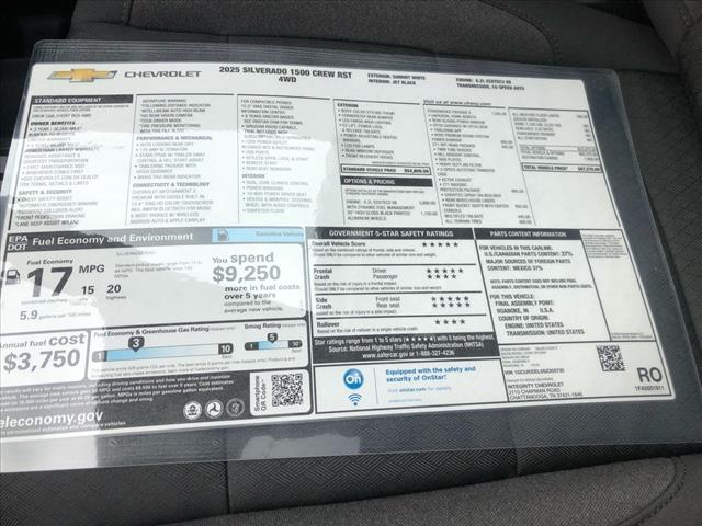 2025 Chevrolet Silverado 1500 RST