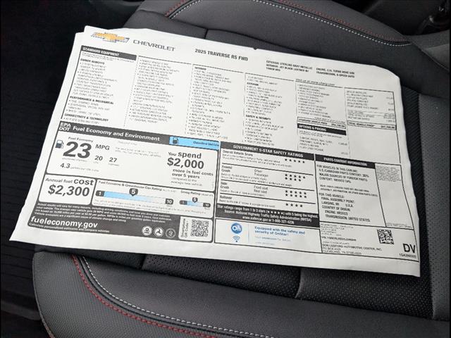 2025 Chevrolet Traverse RS