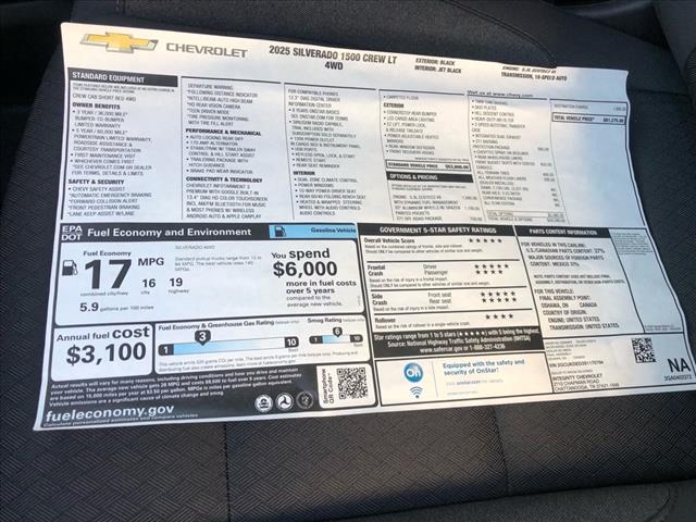 2025 Chevrolet Silverado 1500 LT