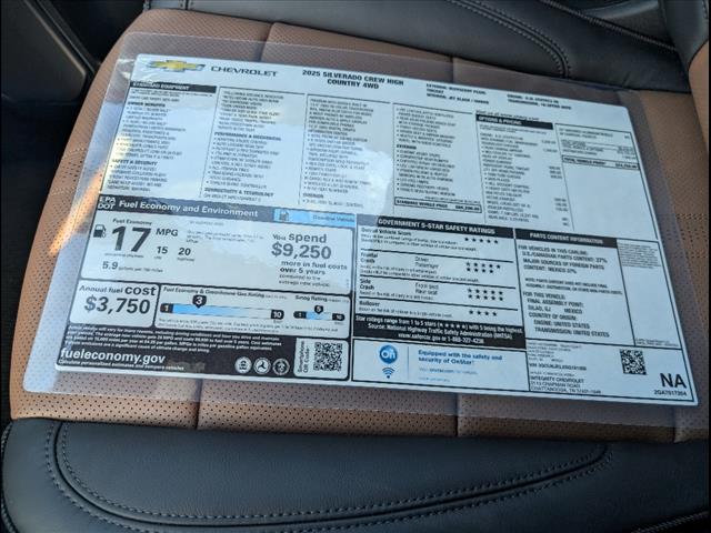 2025 Chevrolet Silverado 1500 High Country