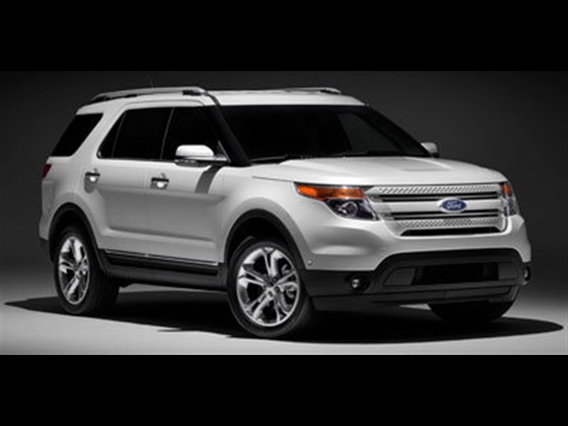 Blue 2011 Ford Explorer SUV / Crossover Front-Wheel Drive Automatic
