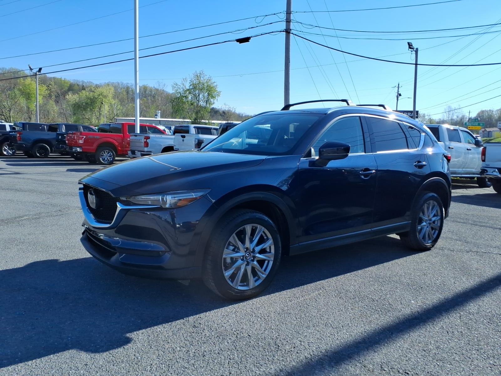 Blue 2021 Mazda CX-5 Grand Touring Reserve AWD SUV / Crossover All-Wheel Drive 6-Speed Automatic