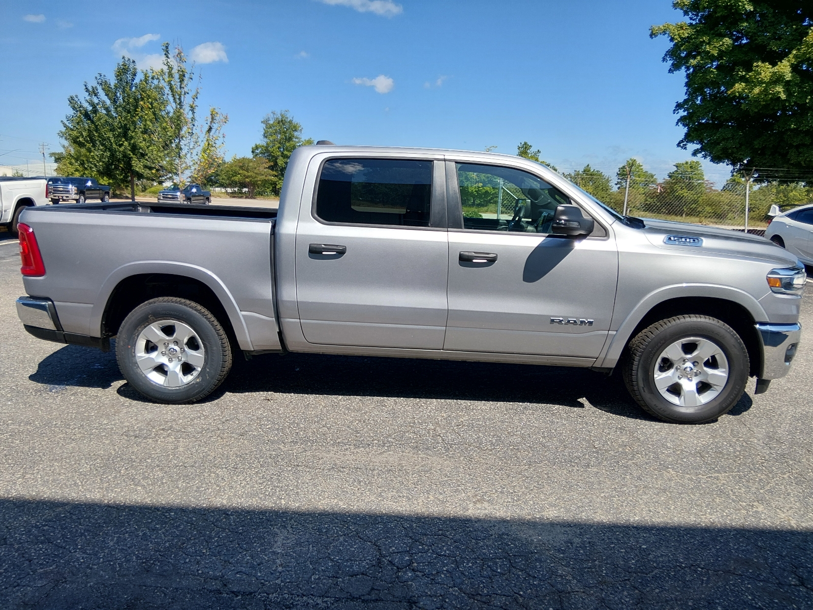 Used 2025 Billet Silver Metallic Clear Coat Ram Big Horn image 2