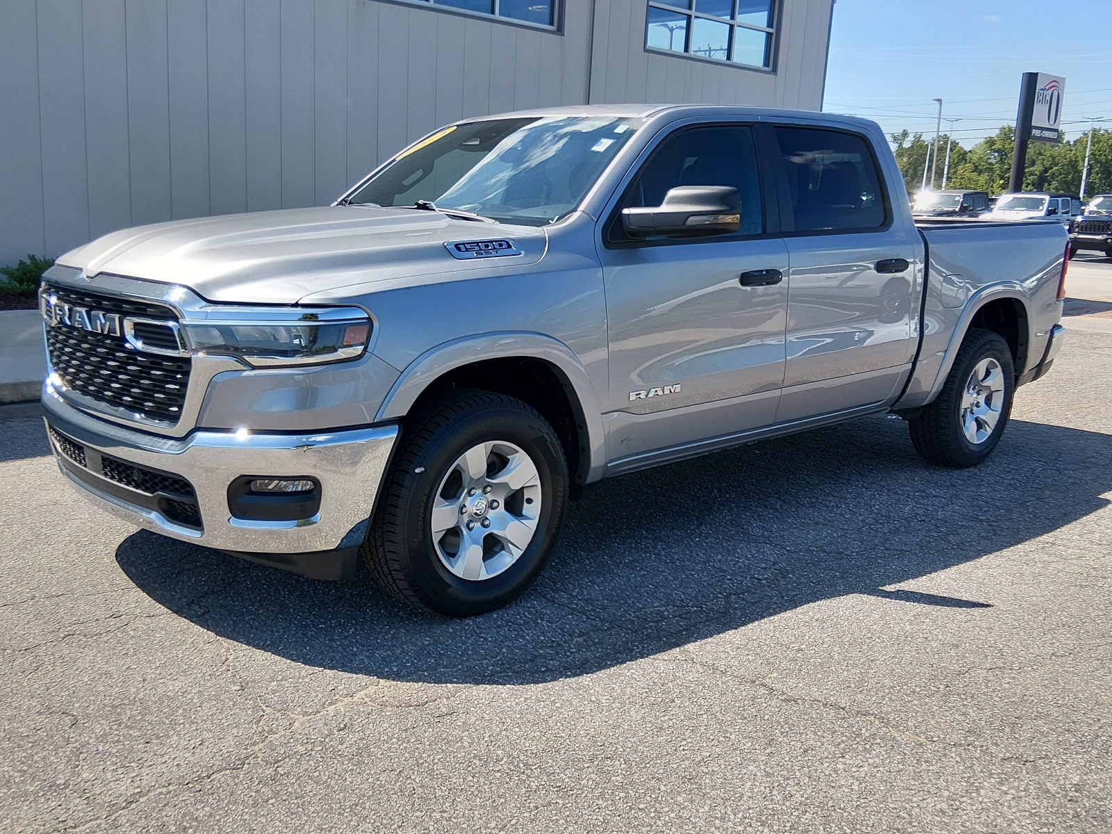 Used 2025 Billet Silver Metallic Clear Coat Ram Big Horn image 7