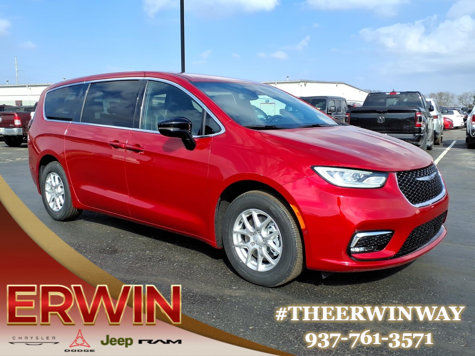 Red Hot Pearl Coat Pr6 2026 Chrysler Pacifica Select FWD Minivan Front-Wheel Drive Automatic