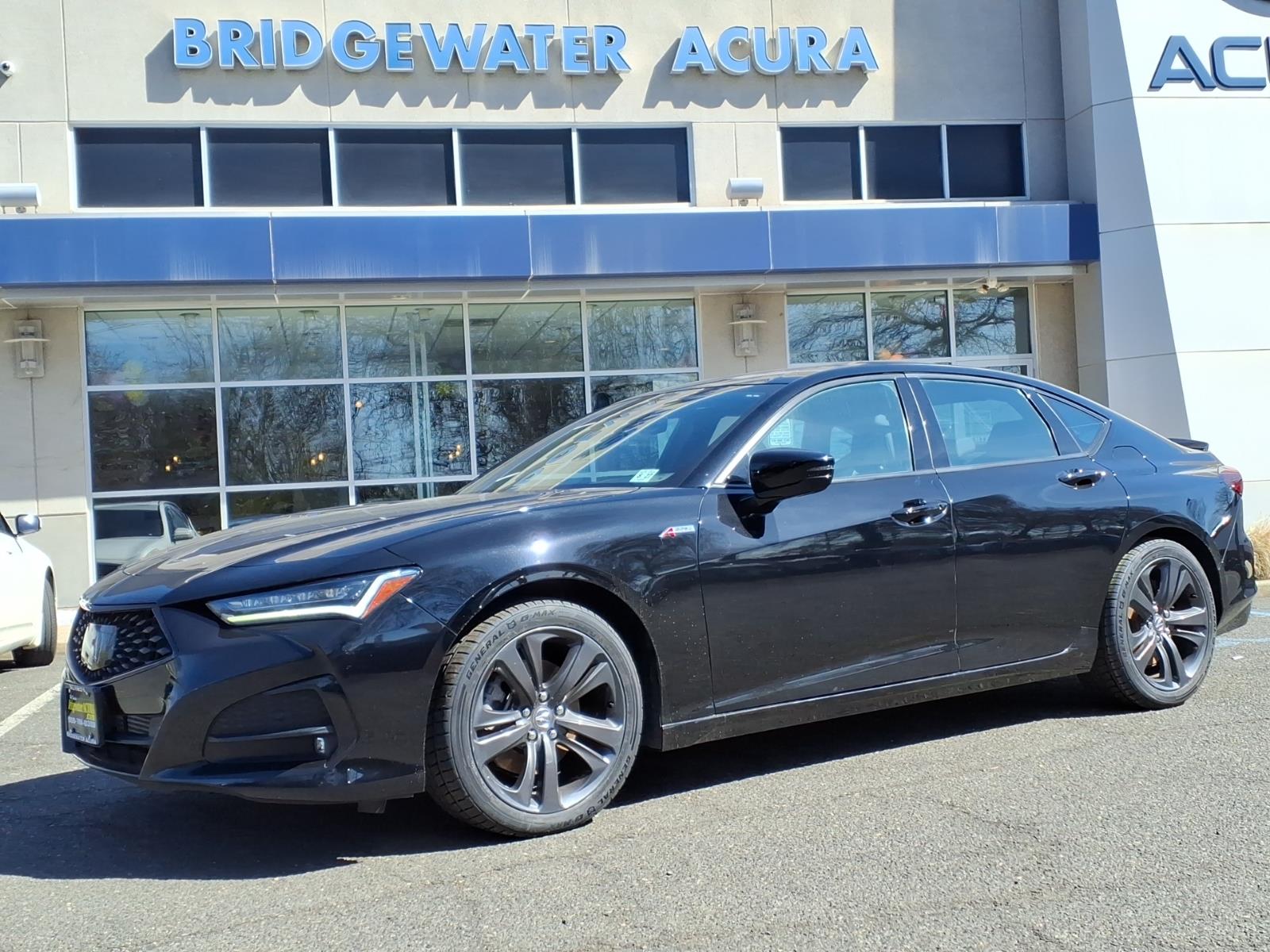 Majestic Black Pearl 2022 Acura TLX FWD with A-Spec Package Sedan Front-Wheel Drive Automatic