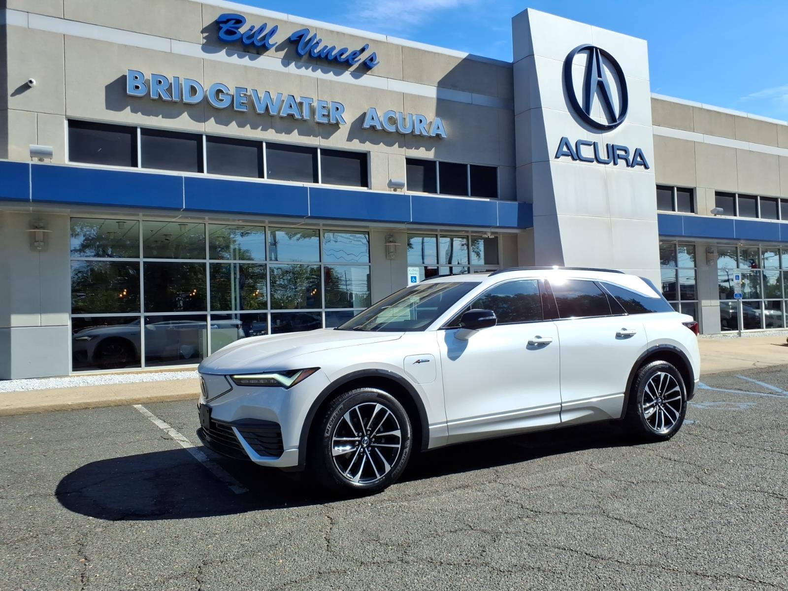 Snowfall Pearl 2024 Acura ZDX SUV / Crossover All-Wheel Drive 1-Speed Dual Clutch