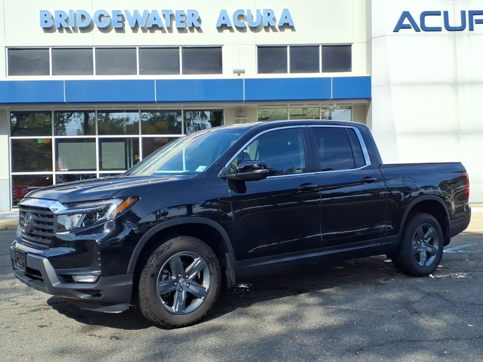Crystal Black Pearl (bk) 2023 Honda Ridgeline Pickup Truck All-Wheel Drive 9-Speed Automatic