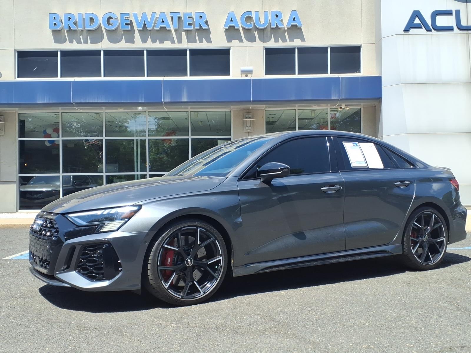 Daytona Gray Pearl Effect (6y6y) 2024 Audi RS 3 2.5T quattro Sedan All-Wheel Drive 7-Speed Automatic