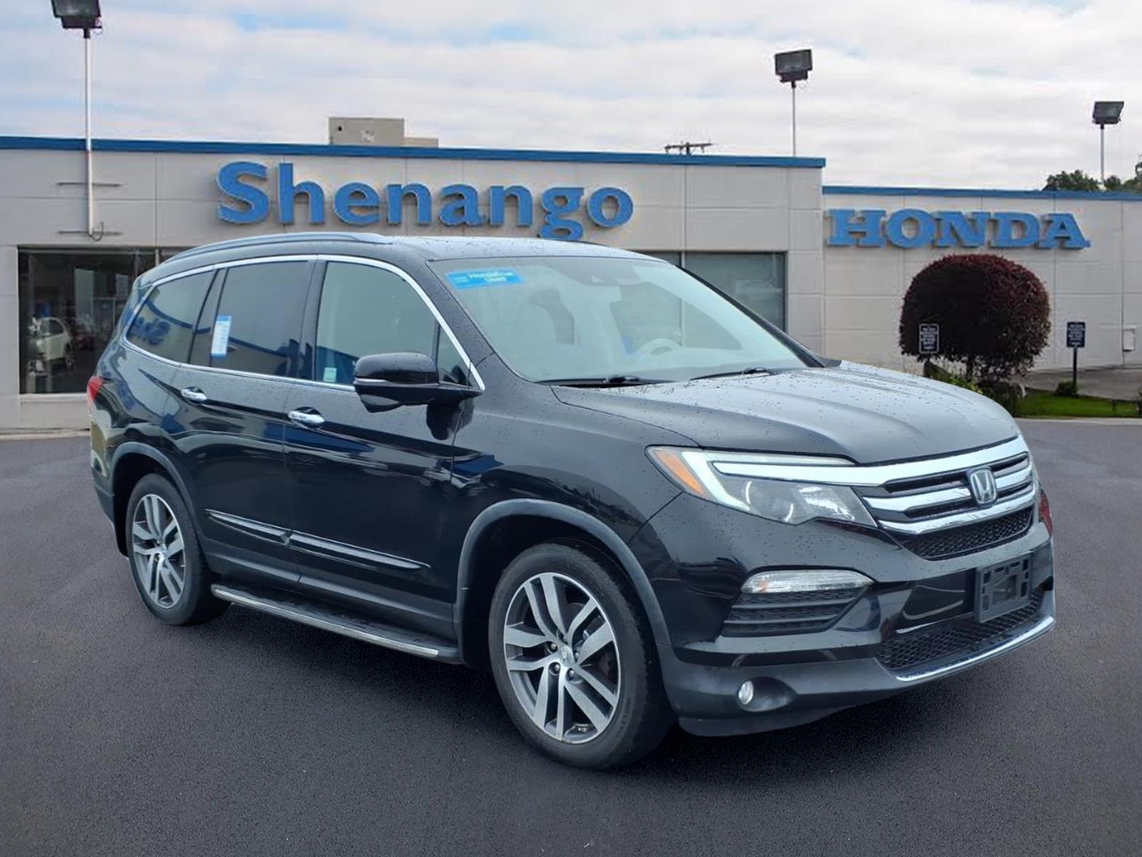 Black 2017 Honda Pilot Touring AWD SUV / Crossover All-Wheel Drive 9-Speed Automatic