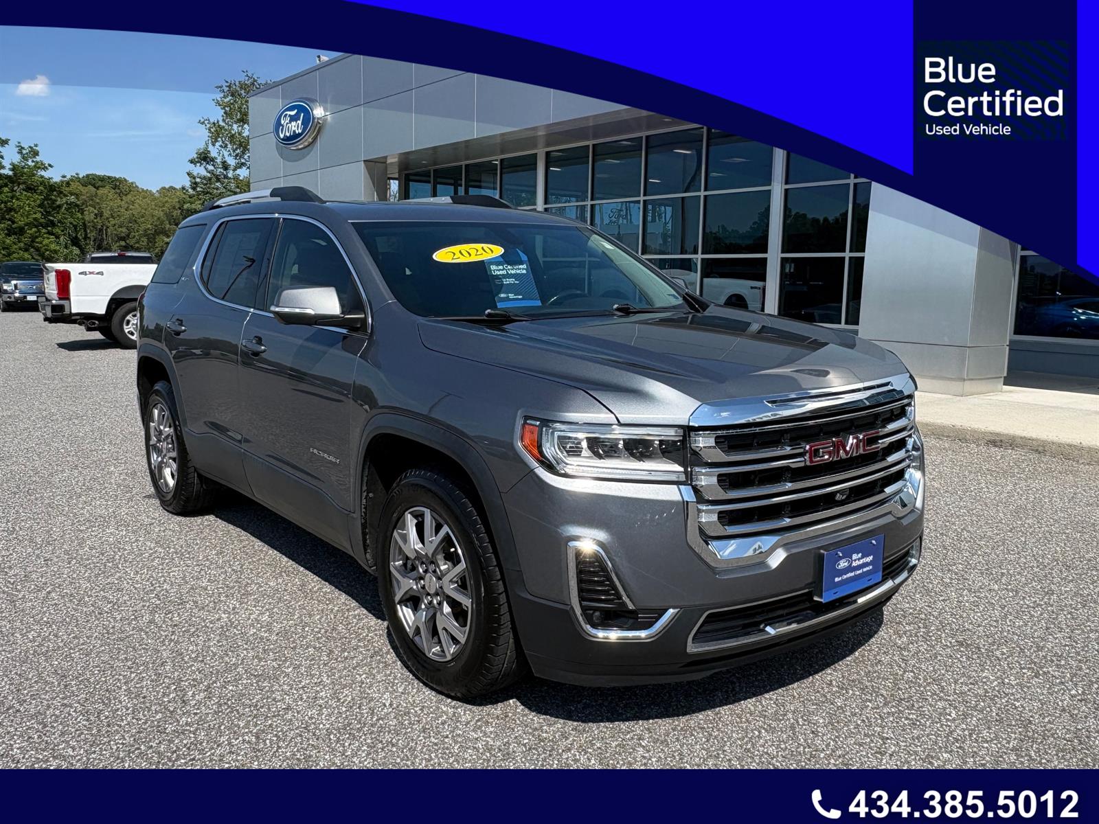 2020 GMC Acadia SLT FWD SUV / Crossover Front-Wheel Drive 9-Speed Automatic