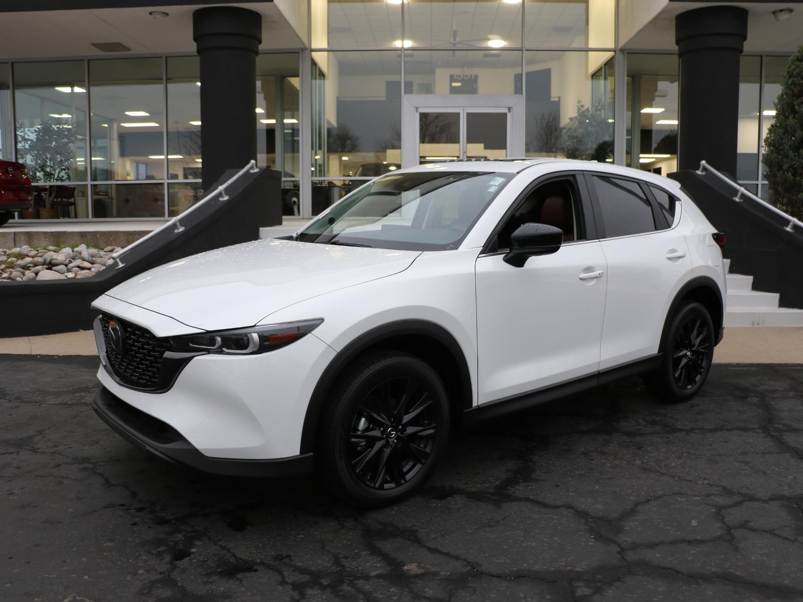 Rhodium White Metallic (51k) 2025 Mazda CX-5 2.5 S Carbon Edition AWD SUV / Crossover All-Wheel Drive 6-Speed Automatic