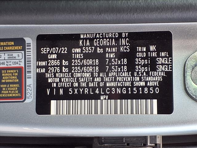 2022 Kia Sorento S
