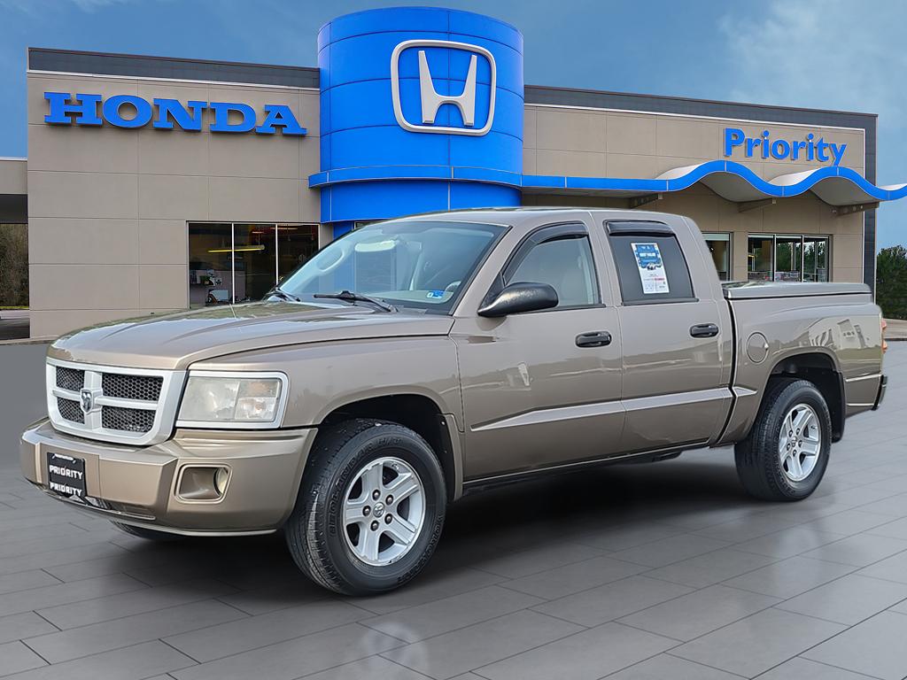 Brown (Austin Tan Pearlcoat/Light Graystone Pearlcoat) 2009 Dodge Dakota Pickup Truck 4-Speed Automatic