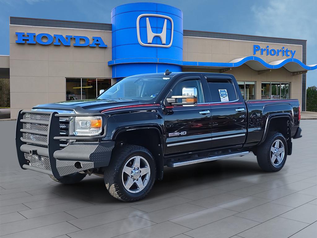 Black 2016 GMC Sierra 2500HD Pickup Truck Four-Wheel Drive 6-Speed Automatic