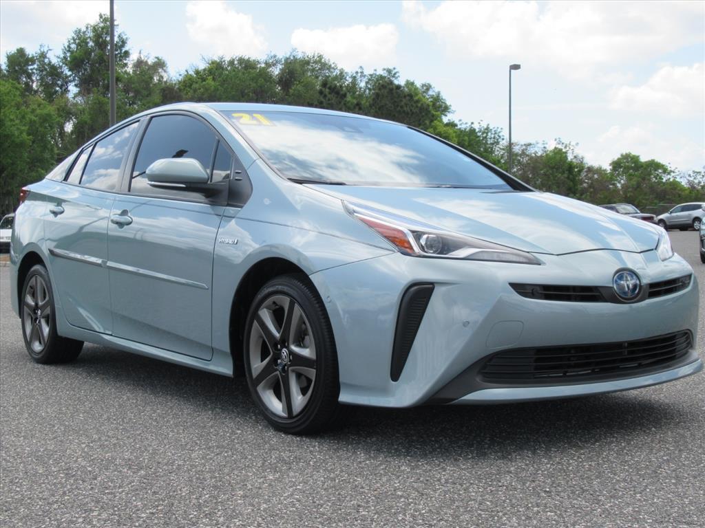 Sea Glass Pearl 2021 Toyota Prius Limited FWD Hatchback Front-Wheel Drive Continuously Variable Transmission