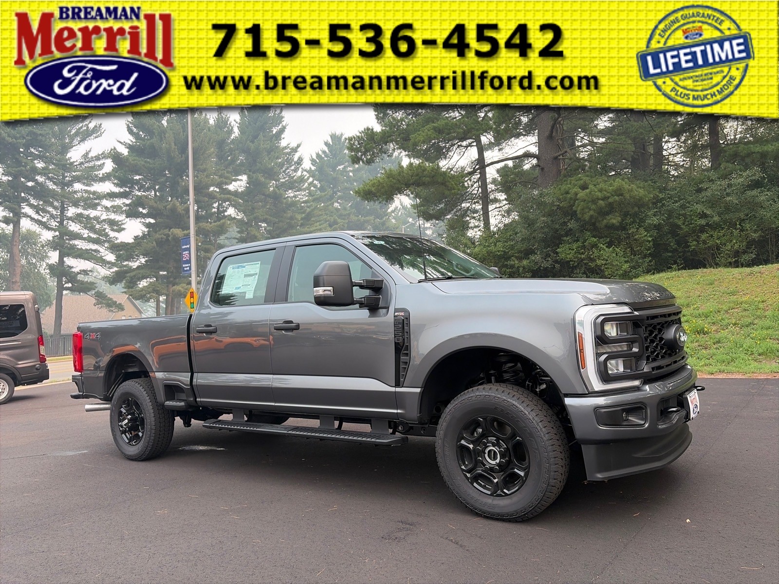 Carbonized Gray 2026 Ford F-250 Super Duty Pickup Truck Four-Wheel Drive Automatic