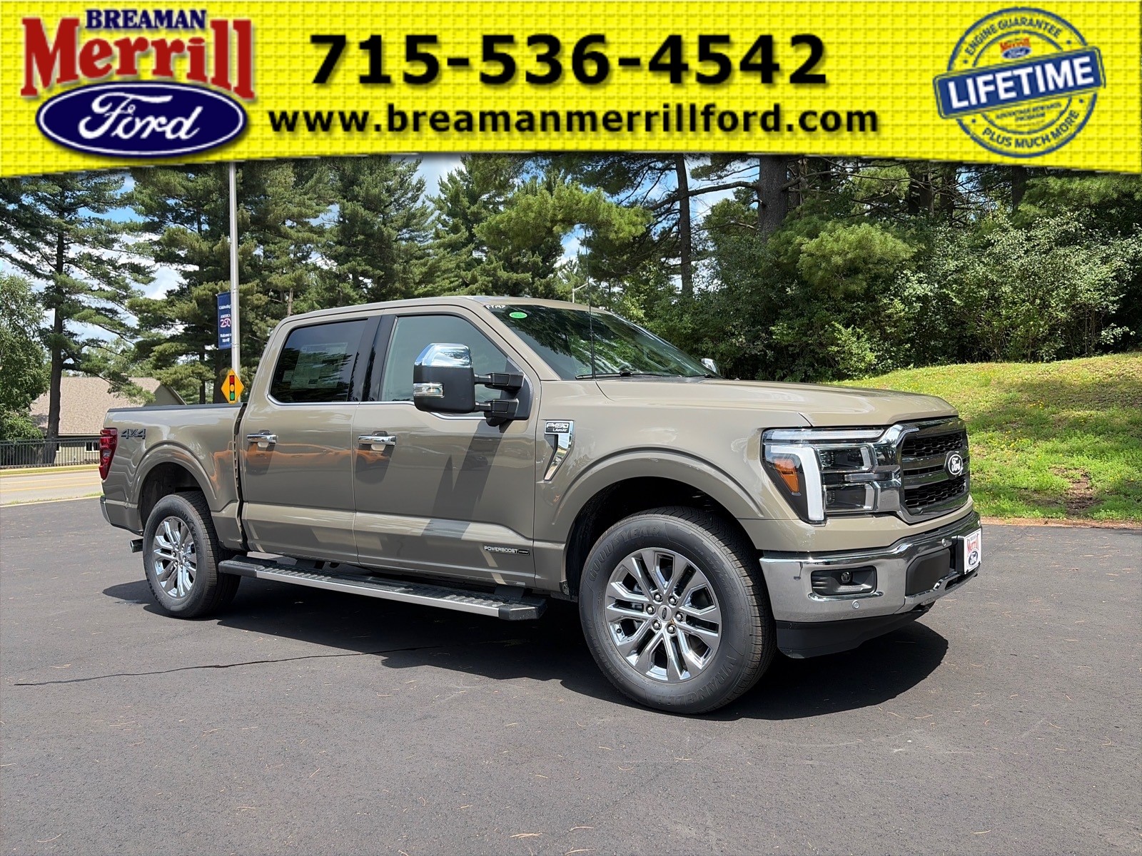 Marsh Gray 2026 Ford F-150 Pickup Truck Four-Wheel Drive Automatic