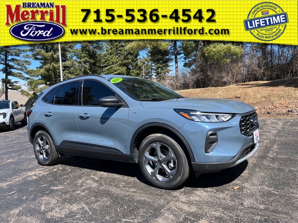 Vapor Blue 2025 Ford Escape ST-Line AWD SUV / Crossover All-Wheel Drive Automatic